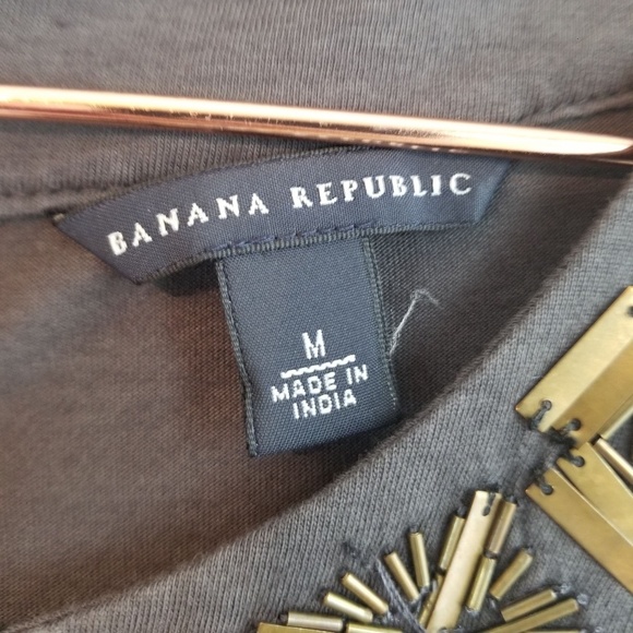 Banana Republic | Embellished Gray Tank | Medium - Picture 5 of 8
